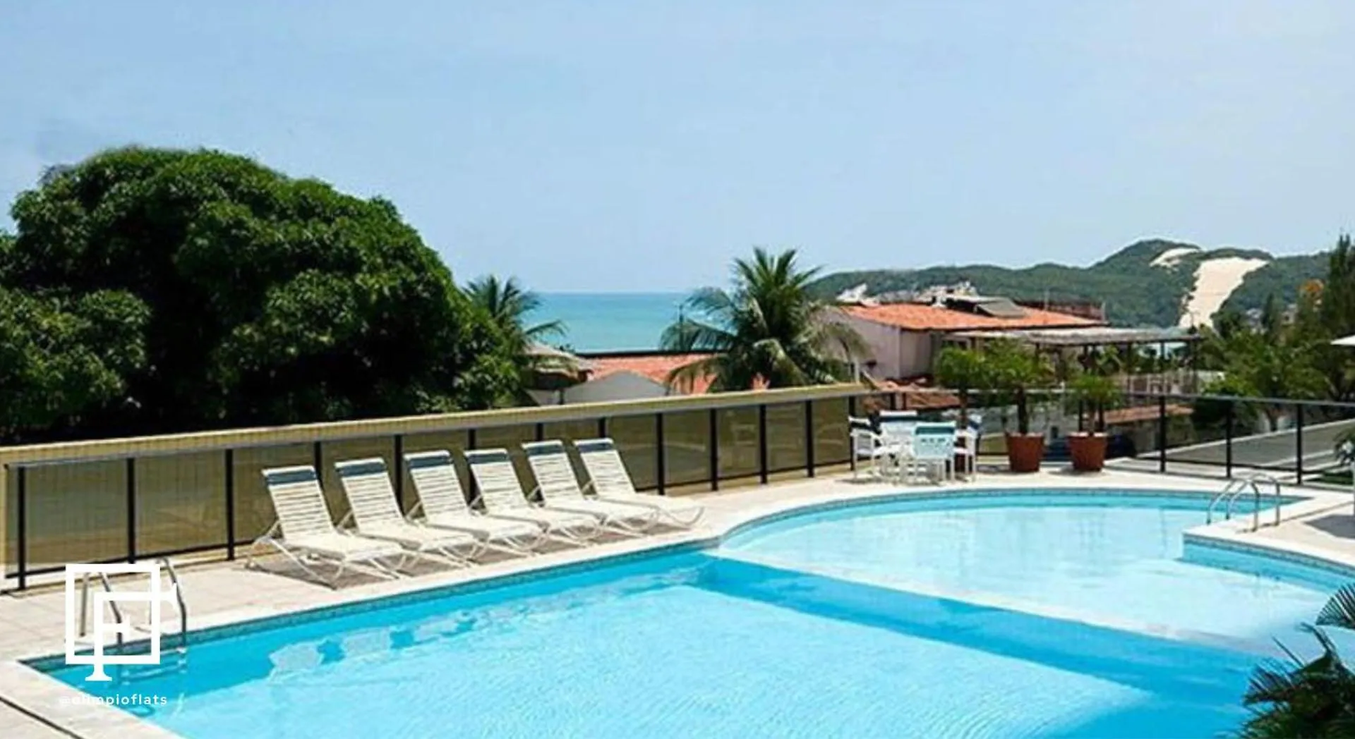 Paradise Flat 306 - Flat Luxuoso Vista Mar Em Natal